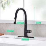 Pull Out Kitchen Faucet Black Kitchen Faucet Single Handle Kitchen faucet W1932P154737