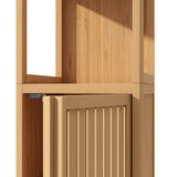 Large capacity multifunctional bamboo storage cabinet furniture for bathroom and living room W2207P147165