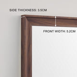 70*32 inch full-body floor mirror with Artificial wood frame, elegant design and durability, a W2709P329048