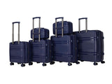 6-piece luggage set, expandable hard shell luggage set with rotating wheels, suitable for carry on T3292P328874