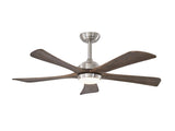 42" 5PCS Solid Wood Blades Ceiling Fan with Lights Remote Control,Quiet DC Motor 3 Blade Ceiling W3596P460832