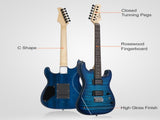 GST Stylish H-H Pickup Tiger Stripe Electric Kit with 20W AMP Bag 61299708