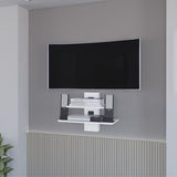 Minot Floating Shelf, Sleek Dual-Shelf Wall Unit with Cable Management B128P176177