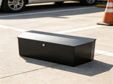 36"x12"x12" Carbon Steel Trailer Tongue Box, Heavy Duty Lockable Tool Chest with Keys, for Pickup 06402474