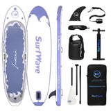 ZNTS Inflatable Stand Up Paddle Board 11'x34"x6" With Accessories W1440P192254