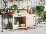 Garden Work BenchOpen Shelf Storage 89223504