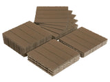 Plastic Interlocking Deck Tiles, 27 Pack, 11.4"x11.4" Waterproof Flooring Tiles for Indoor and 83271350