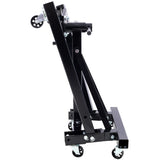 ZNTS Folding Engine Stand 2000 LBS Capacity Motor Hoist 360 Degree Adjustable Mounting Head Dolly Mover 99540283