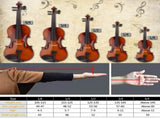New 3/4 Acoustic Violin Case Bow Rosin Pink 96899286