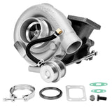 FIT For T04E T3 .63 Turbo Turbocharger Compressor 420HP W/ Internal Wastegate V-band 26481178