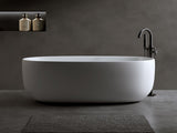 47'' Independent solid surface resin stone bathtub, a modern designed independent bathtub with 11287607