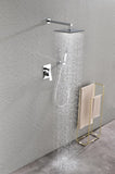 ZNTS 12" Rain Shower Head Systems Wall Mounted Shower W92852778