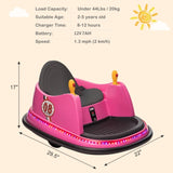 12V 7A.h Bumper Car Pink 25361084