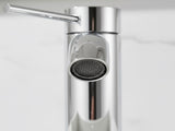 Single Handle Bathroom Faucet Lavatory Faucet Stainless Steel Single Hole-T10, ChromeUnable ship on 11284996