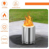 7.1*7.1*9.7in smokeless fire pit 43126159
