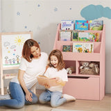 Kids Shelf Book/Storage Cabinet-Pink 14312848