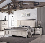 Beautiful Farmhouse Two-Tone Finish 1Pc Chest Storage Drawers Bedroom Furniture Black Nickel B011P228556