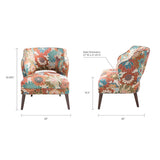 ZNTS Open Back Accent Chair B03548232