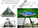 3-4 Person Double Layer Indian Pyramid Tent 74638932