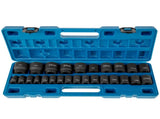 Drive Impact Socket Set,1/2