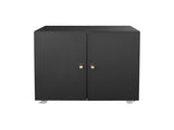 Office furniture Copier Cabinet black 2 door steel copier stand mobile pedestal file Printer Stand 39701117