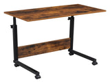 Rolling & Height adjustable P2 15MM Chipboard & Steel Side Table with Baffle 38873467