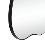 Cloud-Shaped Metal Accent Wall Mirror W3207P286023