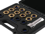 Professional Axle Thread Restorer Set M16-M27 & SAE with Extension Bar 72255343