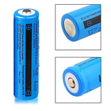 50pcs 18650 Lithium Batteries 3.7V Li-ion Rechargeable Battery Torch Headlight 61799236