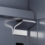 Metal garage cabinet with door, wall-mounted storage cabinet, floating tool cabinet for basements, W396P305716