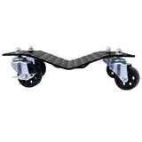 Car Dolly, Heavy Duty Wheel Dolly,4 Tire Wheel Dolly Car Stakes 6000lbs Capacity,Black W465136667