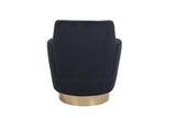 Velvet Swivel Barrel Chair, Swivel Accent Chairs Armchair for Living Room, Reading Chairs for W1361116870