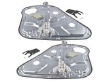 2Pcs Rear Window Regulators with Motor 834812B000 834712B000 Fits for Hyundai Santa Fe 2.7L 3.3L 74251951