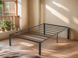 Black Twin Size Simple Basic Platform Metal Bed Frame - 12 Inch Bed Height 76913987