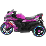 12V Electric Motorcycle for Kids, 3-Wheel Ride On Motorbike, Battery Powered Ride on Toy with LED 36446073