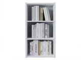 Classic 3-Cube Open Shelf Wood Bookcase, White 71920109