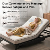 Adjustable Bed Frame with Massage Head & Foot Incline Twin XL Size Wireless Remote, two types of USB W1038P268075