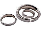 7 inch Visor Style Headlamp Trim Ring & 4.5 inch Trim Ring For Street Glide 24451687