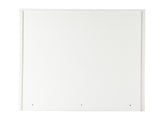 MDF Wood Simple 4-Drawer Dresser White 62425623