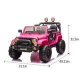 24V Kids Ride On Electric Car W/Parents Control,Seat width 19.09in,2WD,Rear suspension,Trunk W1578P228744
