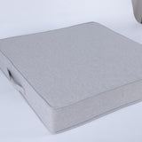 24x24 Inch Outdoor Deep Seat Cushion Set - Waterproof Fade-Resistant Patio Furniture Cushions with W419P290481