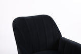 Modern Mid Century Chair velvet Sherpa Armchair for Living Room Bedroom Office Easy Assemble W1361102502