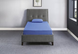 7inch Full and Pillow Set Breathable Fabric Gel-Infused Memory Foam, Blue, B011P213348