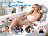 Full Body Bathtub Cushion with Detachable Lumbar Pillow, 4D Honeycomb Mesh Non-Slip Bath Mat with 93159022