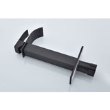 Waterfall Spout Single Handle Bathroom Sink Faucet W2287P154594