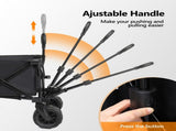 42*22*36inch Black Garden Folding Cart 52903607