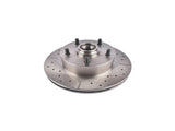 7Inch Dual Booster Front Power Disc Brake Conversion Kit Drilled & Slotted Fits for Chevy Full-Size 98366754