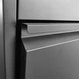 5 Drawer Metal Vertical File with Lock on Wheels for Home Office,Heavy Duty Metal Storage T2398P310087