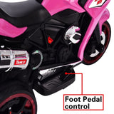 ZNTS 12V Kids Electric motorcycle/ ride on motorcycle,Girls Motorcycle, Children Battery Motor Bikes W1760110303