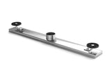 28 Inch Linear Shower Drain with Removable Brick Patterned Grate Cover, 304 Stainless Steel Shower 89053086